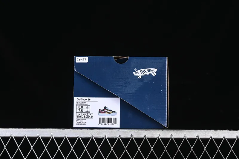 All categories Vans Vans series Vans Low Vans low-top Vans Old Skool flame red low-top casual sneakers VN000CQDBA5